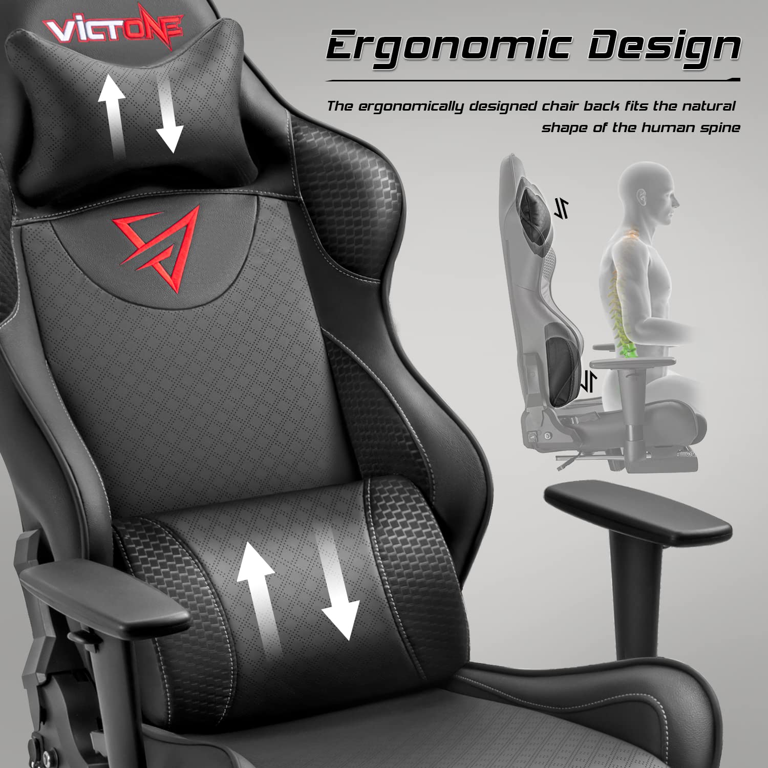 Amazon.co.jp: VICTONE (ビクトン) マッサージ ゲーミングチェア